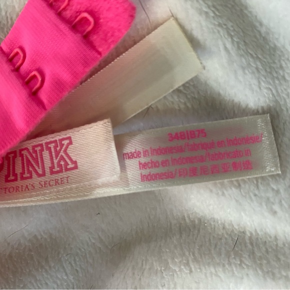 VS Pink neon pink bra size 34B - Picture 3 of 3